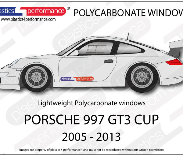 Polykarbonaattilasisarja 997 GT3 Cup