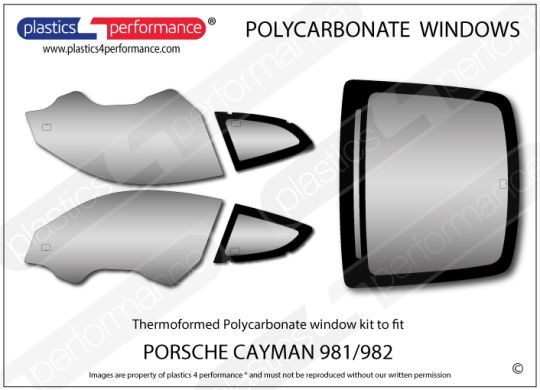 Polykarbonaattilasisarja Cayman 718 - Image 2