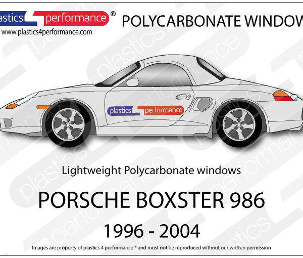 Polykarbonaattilasisarja Boxster 986