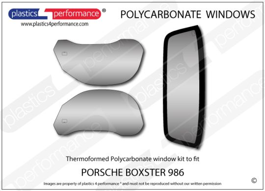 Polykarbonaattilasisarja Boxster 986 - Image 2