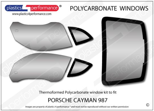 Polykarbonaattilasisarja Cayman 987 - Image 2